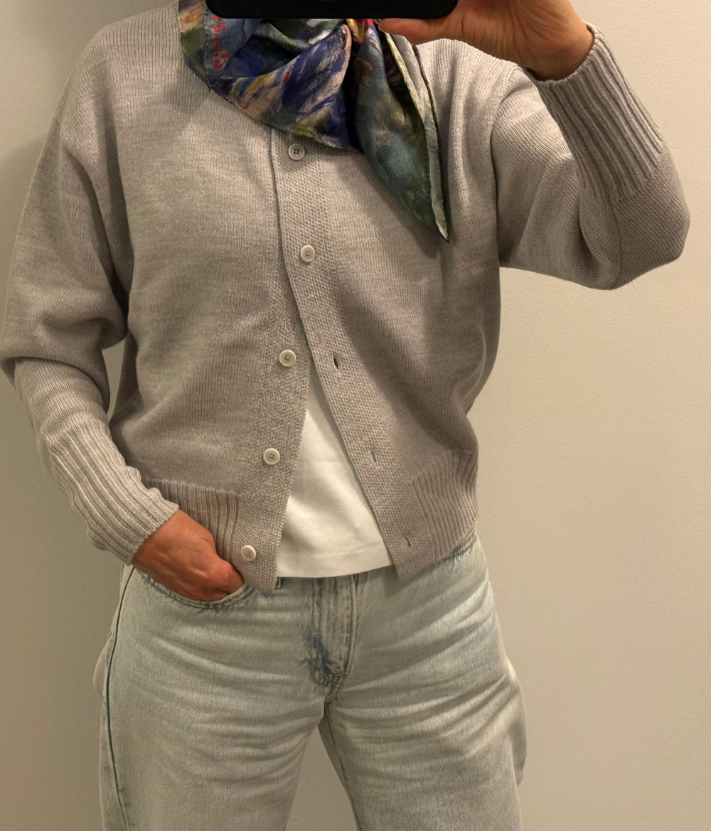 Taylor Merino Cardi - Pine Green - customer review photo by Sue - Labrador, QLD