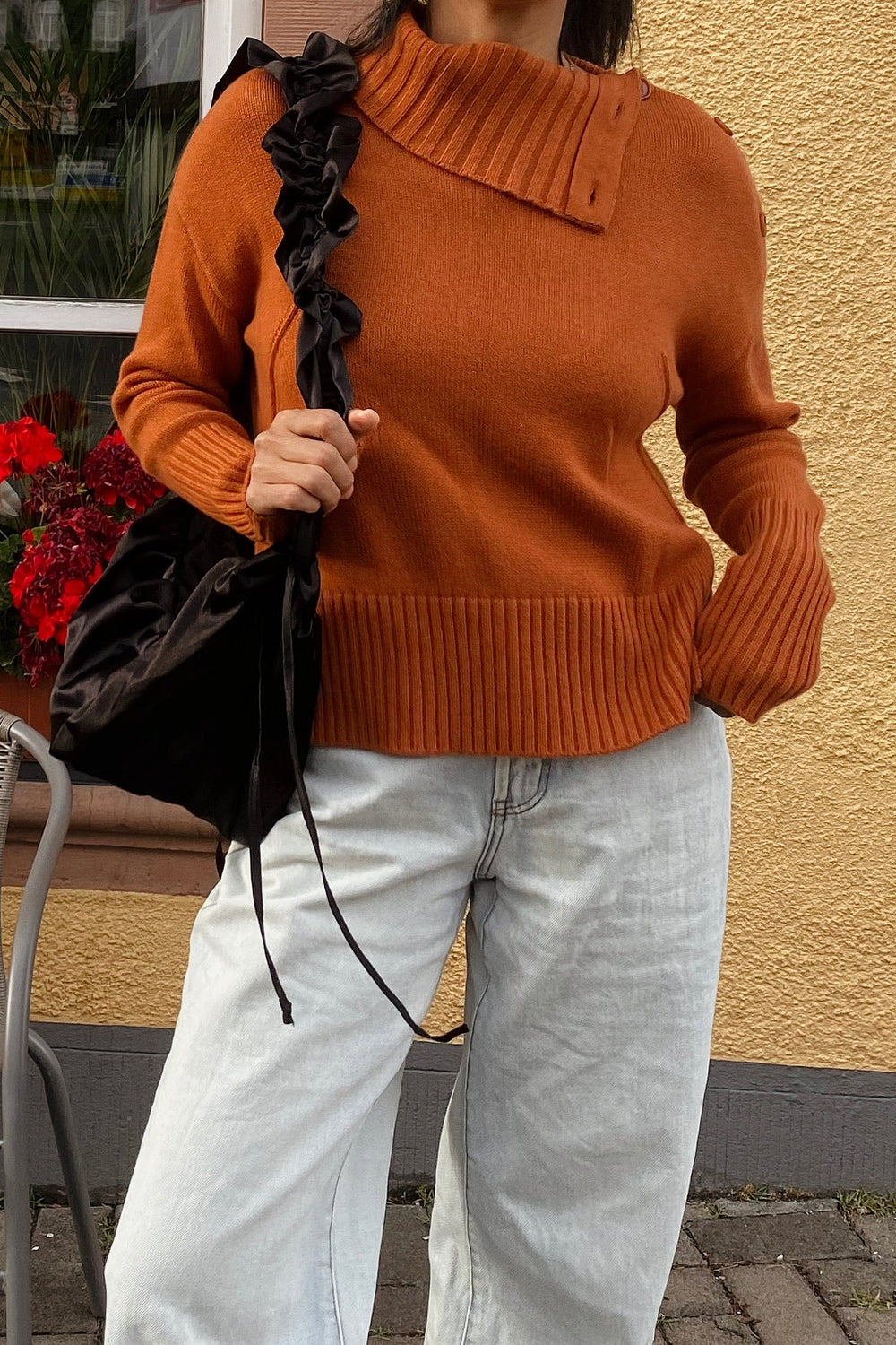 Kaida Cashmere Knit - Olive - customer review photo by Dianne - NSW