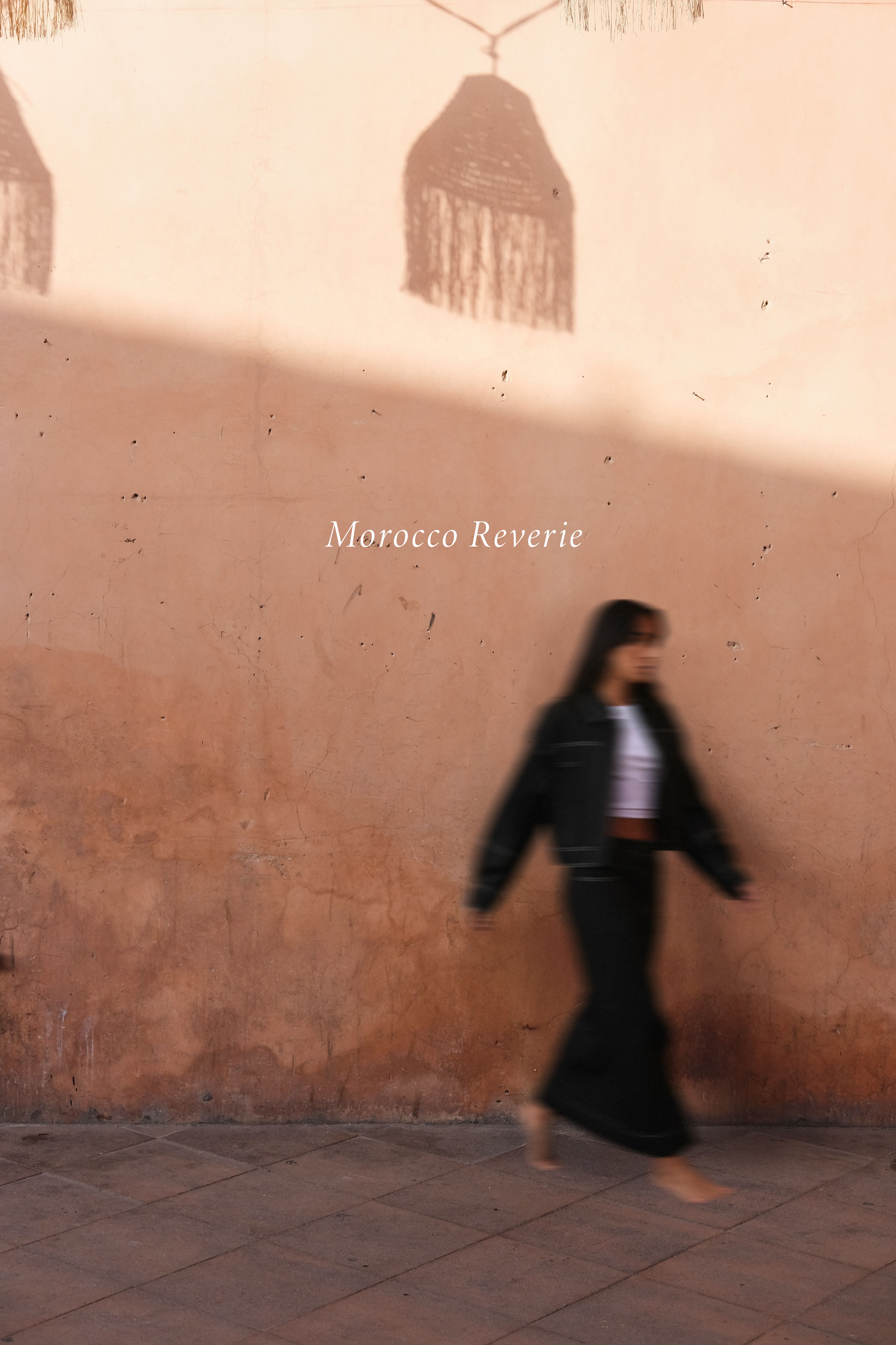 LILLY PILLY AW26 Morocco Reverie showing filtered view of women wearing black linen outfit