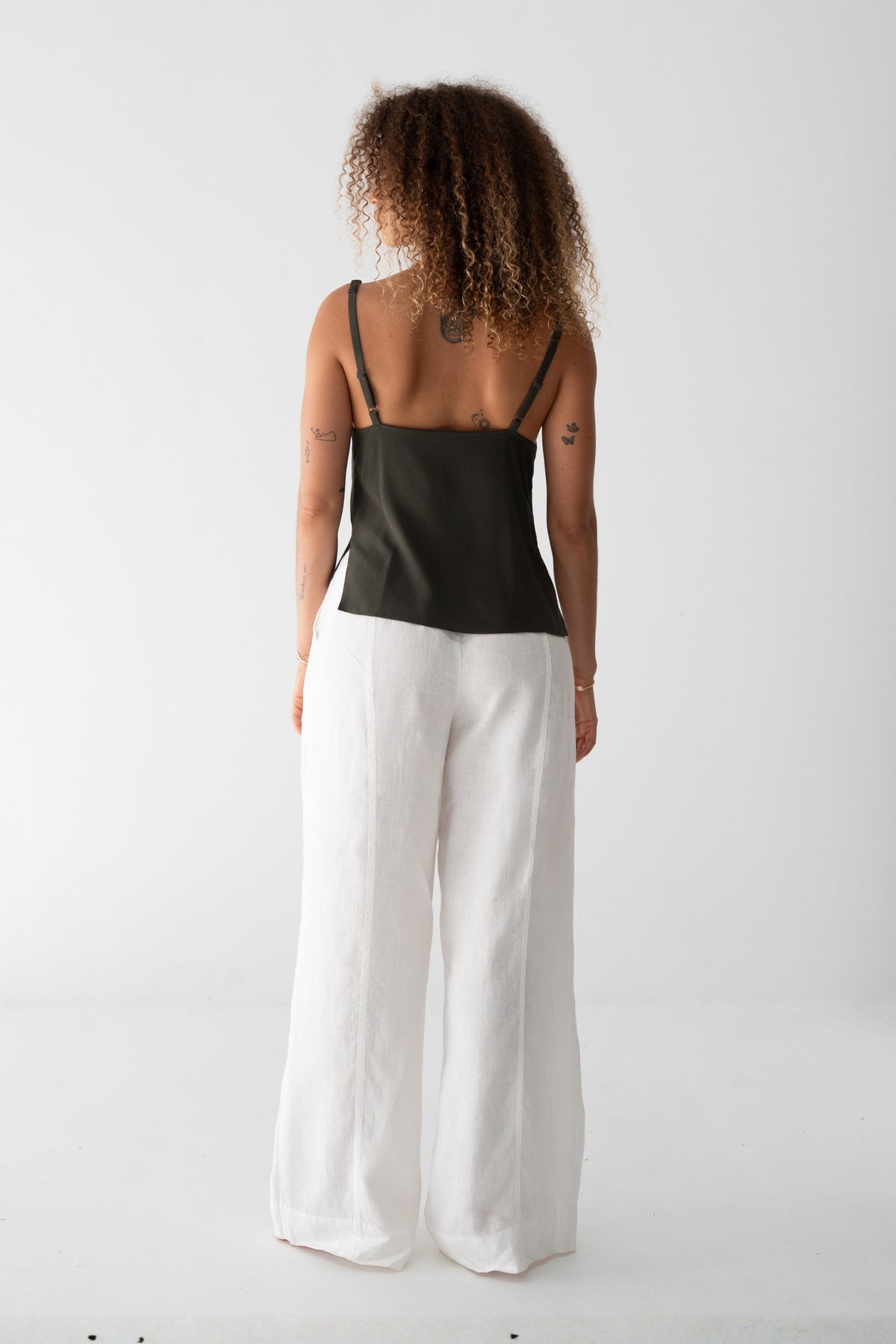 Oli Ivory Linen Pants