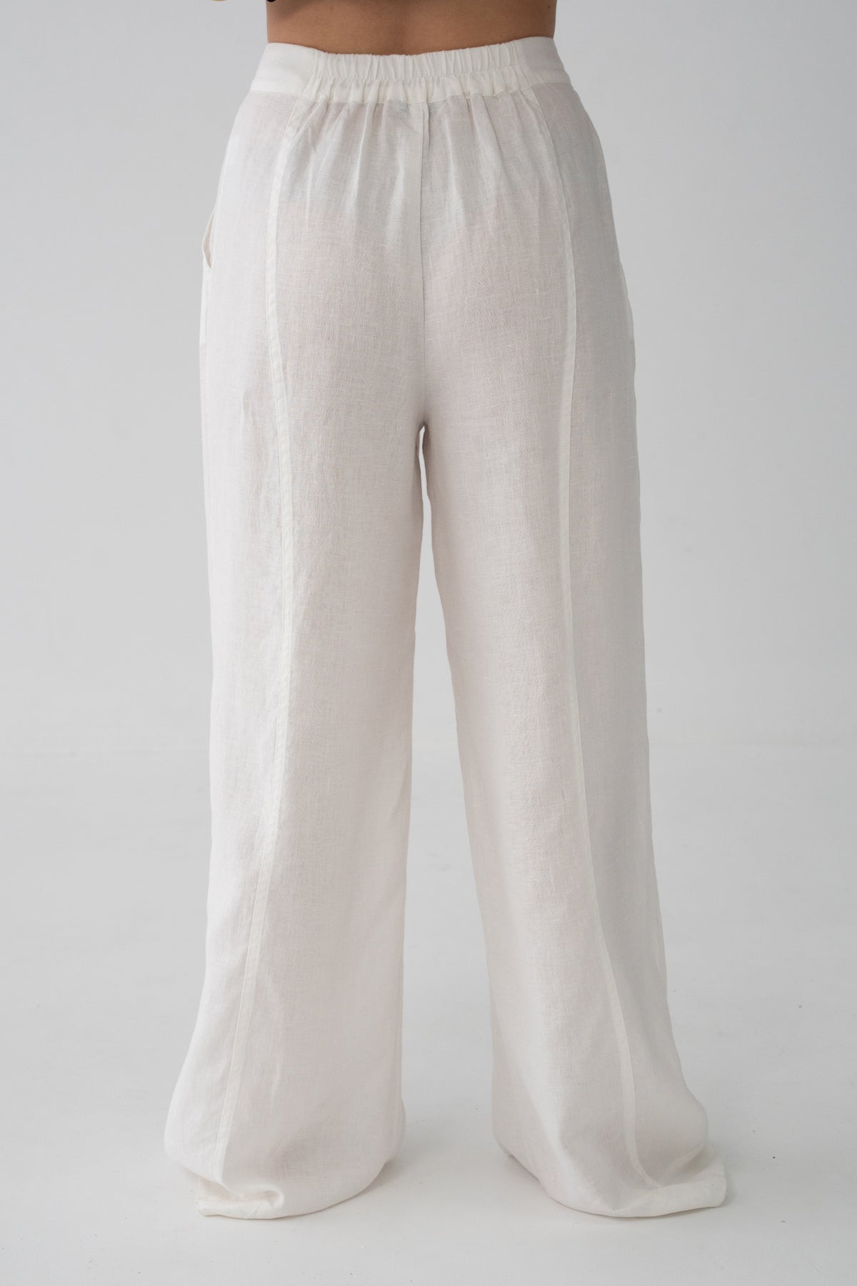 Oli Ivory Linen Pants