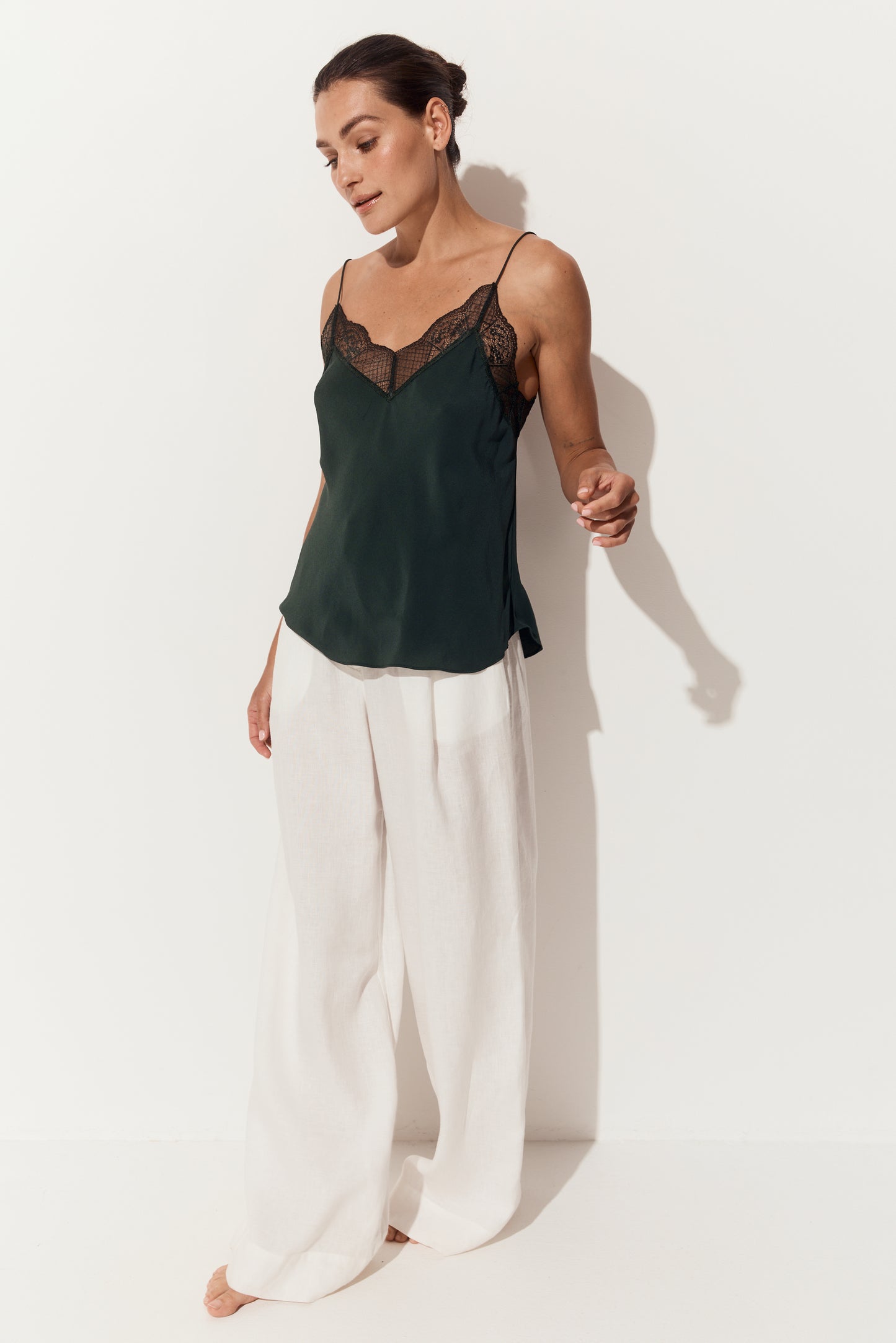 Oli Linen Pants - Ivory