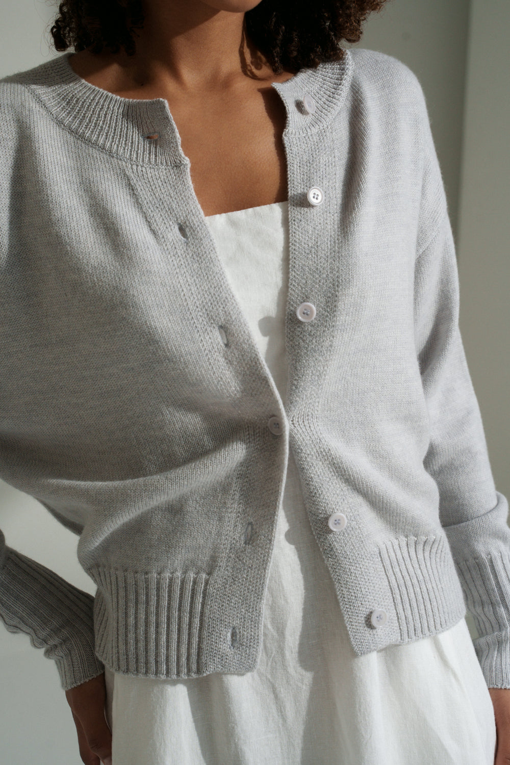 Taylor Merino Cardi - Pine Green - customer review photo by Barb - Surrey Hills, VIC
